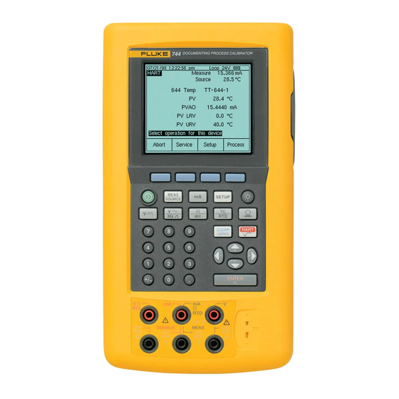 Fluke 744 Manual De Uso