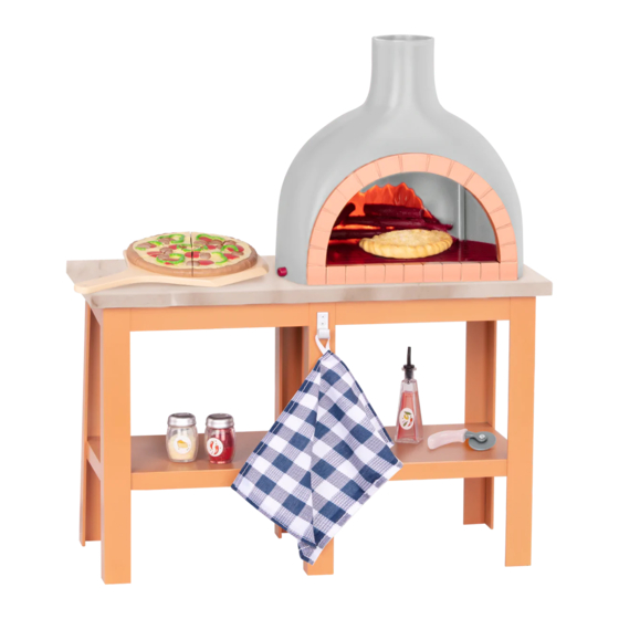 Our Generation OG Pizza Oven Playset Instrucciones