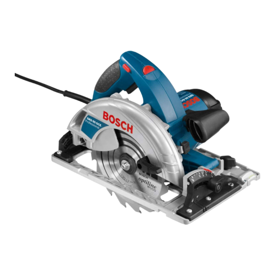 Bosch GKS Professional 65 G Manual Original