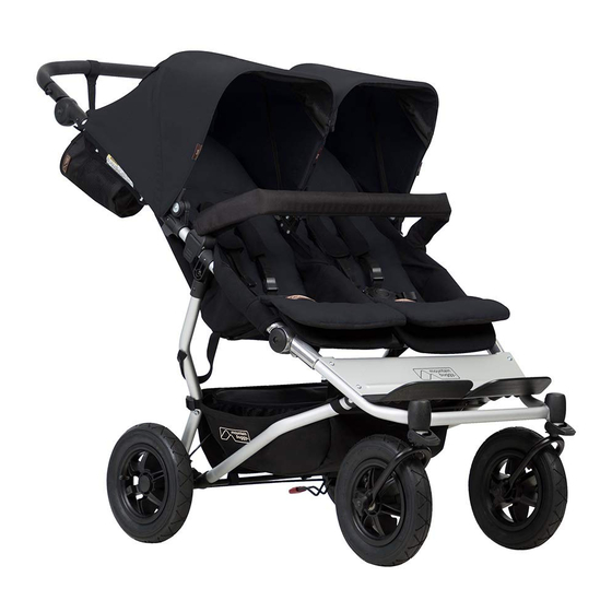 Mountain Buggy Duet Manuales