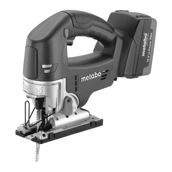 Metabo STA 18 LTX Manual Original