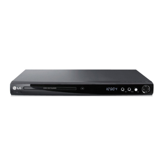 LG DV452 Manual Del Usuario