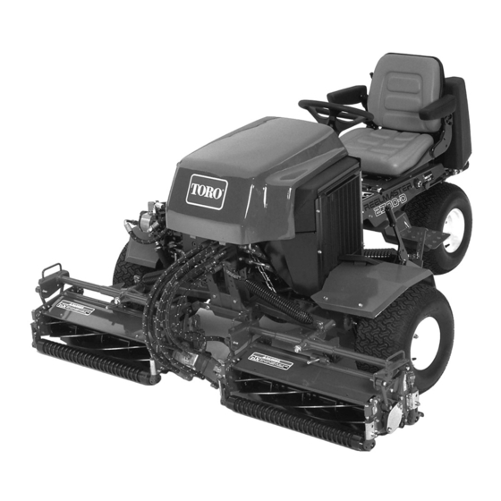 Toro REELMASTER 2300-D Manuales