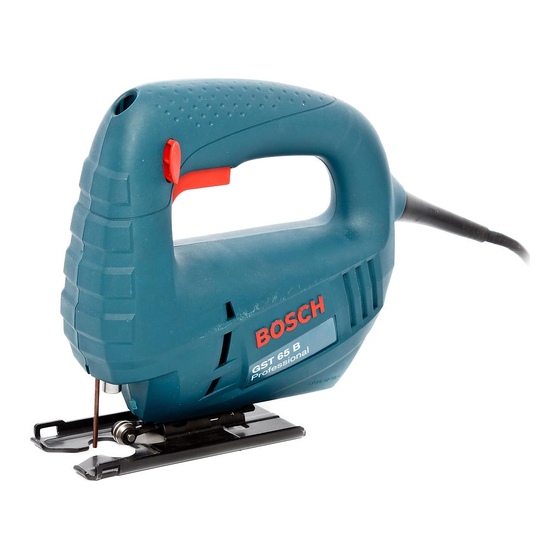 Bosch GST 65 Professional Manual Original