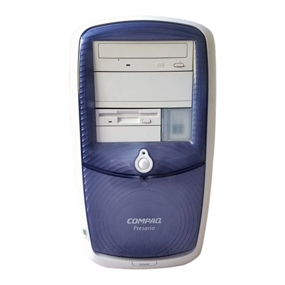 Compaq Presario 5000 Guia De Inicio Rapido