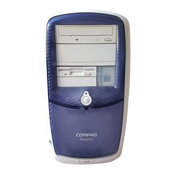 Compaq Presario 5000 Guia De Inicio Rapido