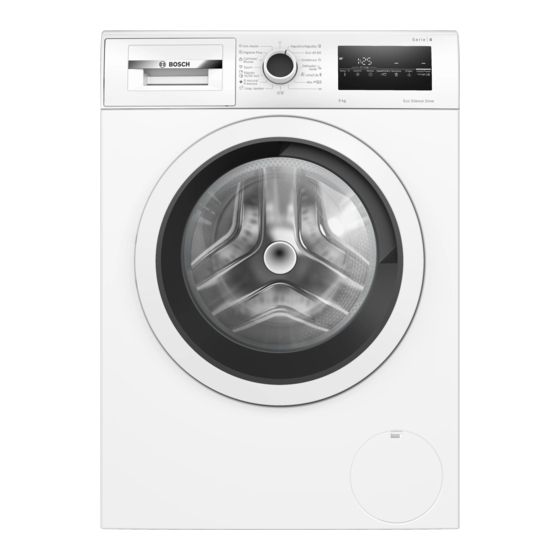 Bosch WAN24200EP Manual De Usuario E Instrucciones De Montaje