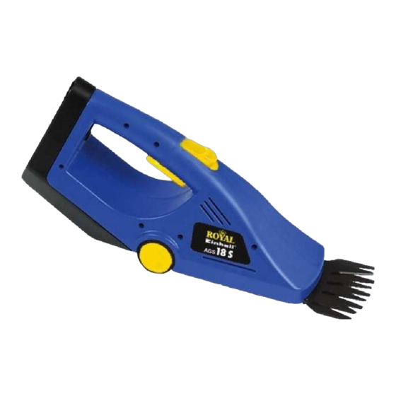 EINHELL AG 7,2 S Manual De Instrucciones