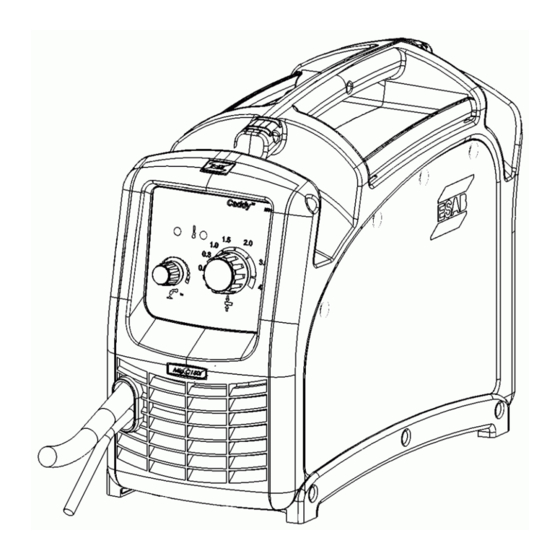 ESAB Caddy Mig C160i Instrucciones De Uso