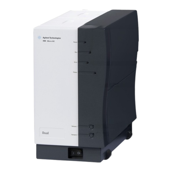 Agilent Technologies Micro GC 490 Manual Del Usuario