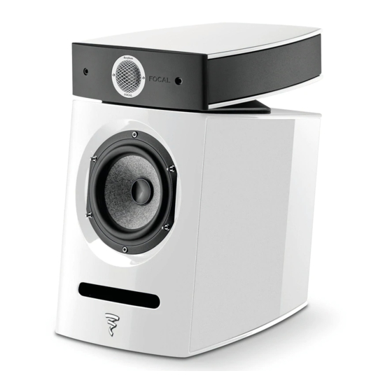 Focal DIABLO UTOPIA COLOUR EVO Manual De Uso