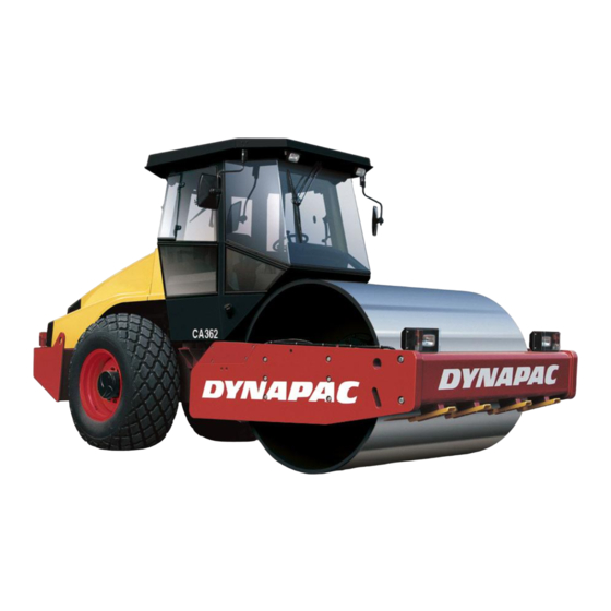 Dynapac CA 262 Manual De Mantenimiento
