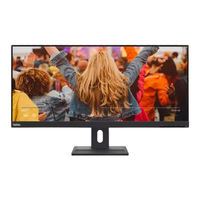 Lenovo ThinkVision E29w-20 Manual Del Usuario