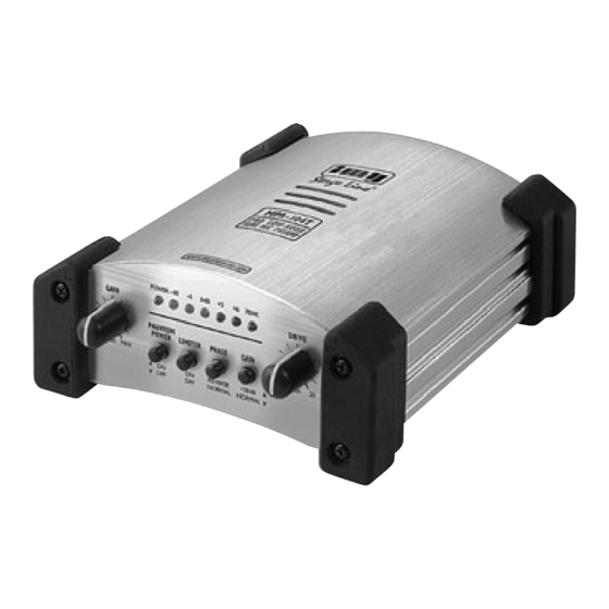 IMG STAGELINE MPA-104T Manual De Instrucciones