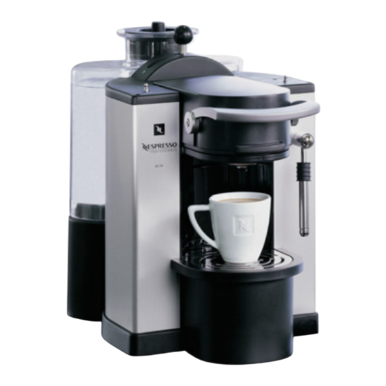 Nespresso Professional ES 50 Manual De Instrucciones