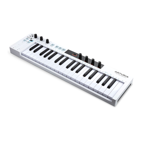 Arturia Keystep Manual Del Usuario