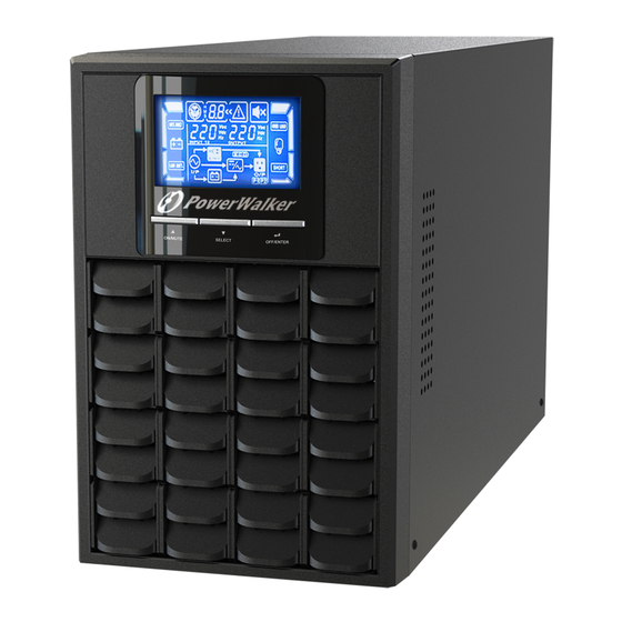 PowerWalker VFI 1000 LCD Manual Del Usuario