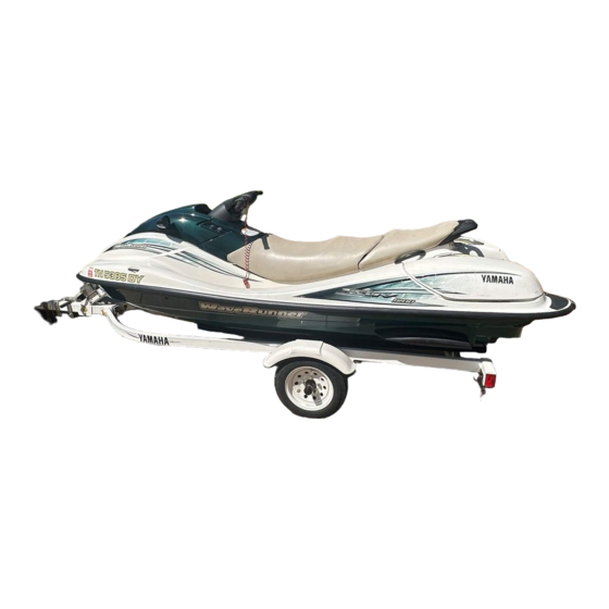 Yamaha WaveRunner SUV1200 2002 Manual Del Propietário