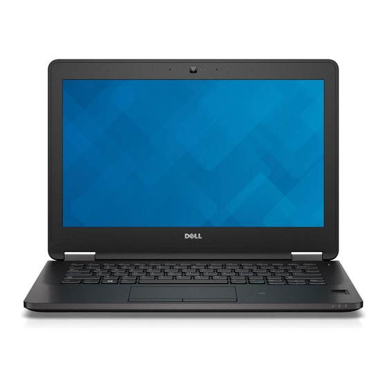 Dell Latitude E7270 Manual Del Propietário
