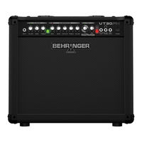 Behringer VIRTUBE VT15CD Manual De Uso