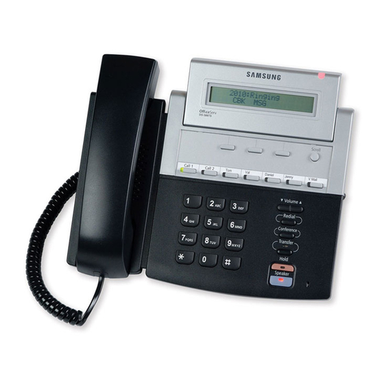 Samsung OfficeServ DS-5007S Manuales