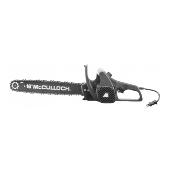 McCulloch MiniMac 14 Manuales