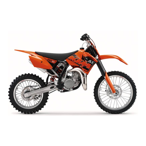 KTM 85SX Manual De Instrucciones