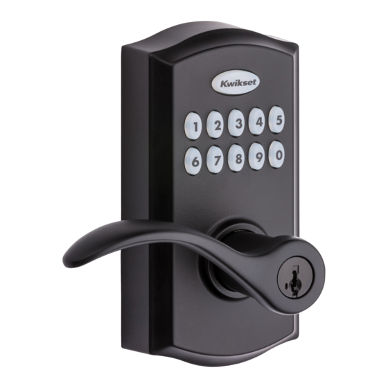 Kwikset SMARTCODE 955 Guía De Instalación Del Usuario