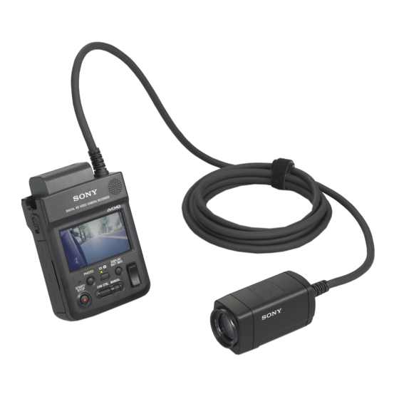 Sony HXR-MC1P Manual De Instrucciones