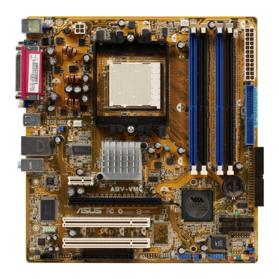 Asus A8V-VM Manuales