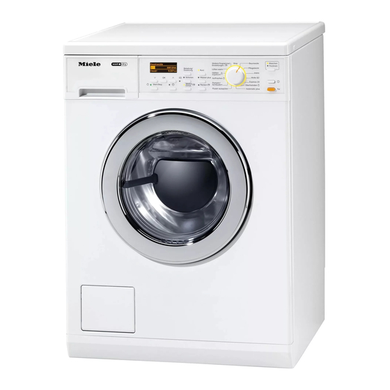 Miele WT 2796 WPM Instrucciones De Manejo