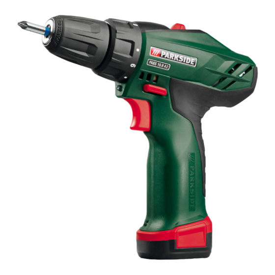 Parkside PABS 10.8 A2 Instrucciones De Utilización Y De Seguridad