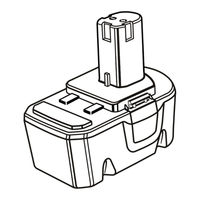 Ryobi P100 Guía Rápida