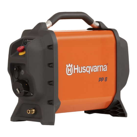 Husqvarna PP 8 Manual Del Usuario