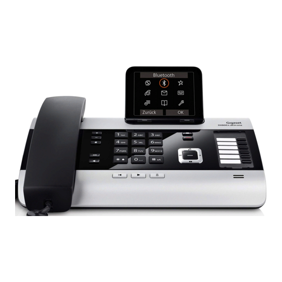 Gigaset DX800A Manual Del Usuario