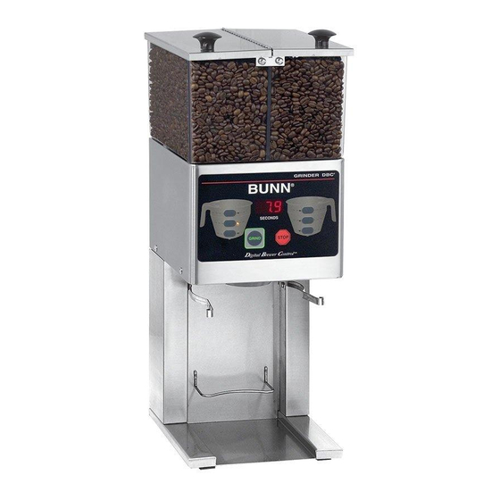 Bunn FPG-2 DBC Guía De Instalación Y Operación