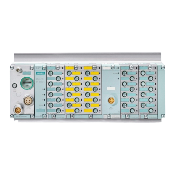 Siemens SIMATIC ET 200pro Manual De Producto