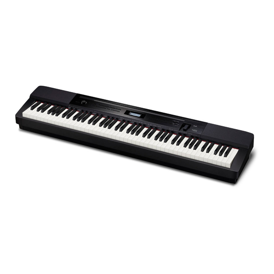 Casio Privia PX-350M Guia Del Usuario