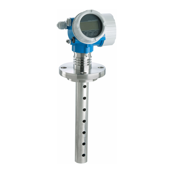 Endress+Hauser Levelflex FMP55 Información Técnica