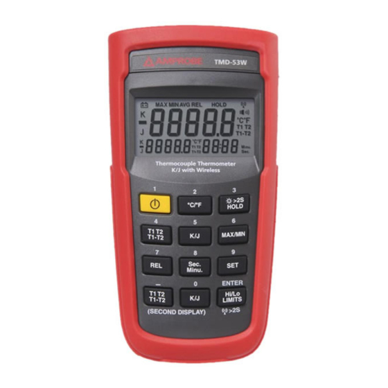 Amprobe TMD-53 Manual De Uso