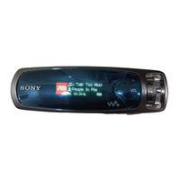 Sony Walkman NW-S703F Guia De Inicio Rapido