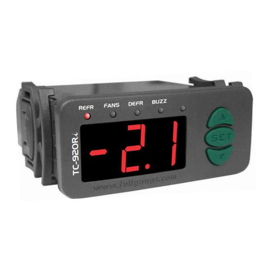 Full Gauge Controls TC-920Ri Manual Del Usuario