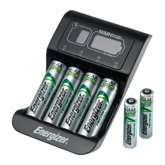 Energizer Accu Recharge CHP41UK Instrucciones Para Su Funcionamiento