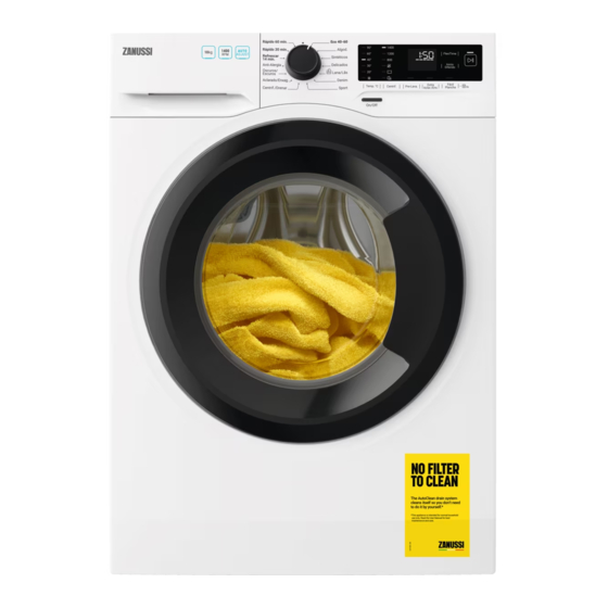 Zanussi ZWF142F1G2 Manual De Instrucciones