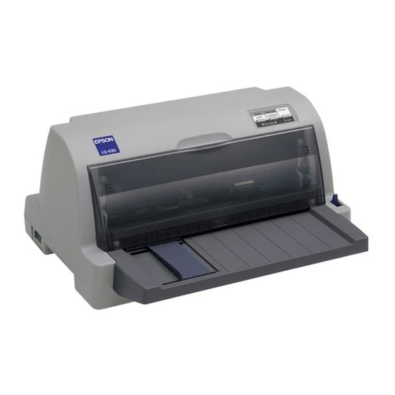 Epson LQ-630 Manual De Referencia