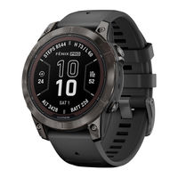 Garmin QUATIX 7 SAPPHIRE Serie Manual Del Usuario