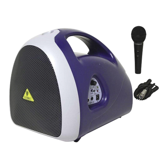 Behringer EUROPORT EPA40 Manual De Uso