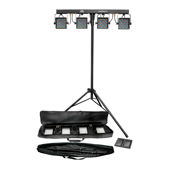 Chauvet DJ Mini 4BAR 2.0 Manuales