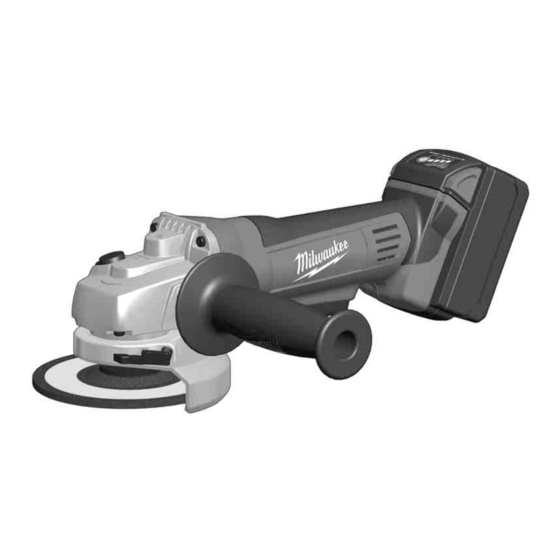 Milwaukee HD18 AG115-402C Manual Original