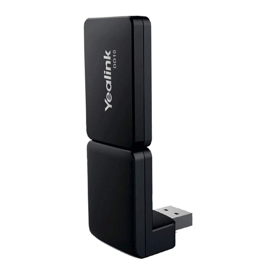 Yealink DECT Dongle Kit Guia De Inicio Rapido